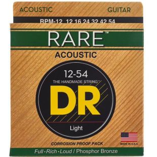 DR STRINGS RARE ACOUSTIC RPM-12