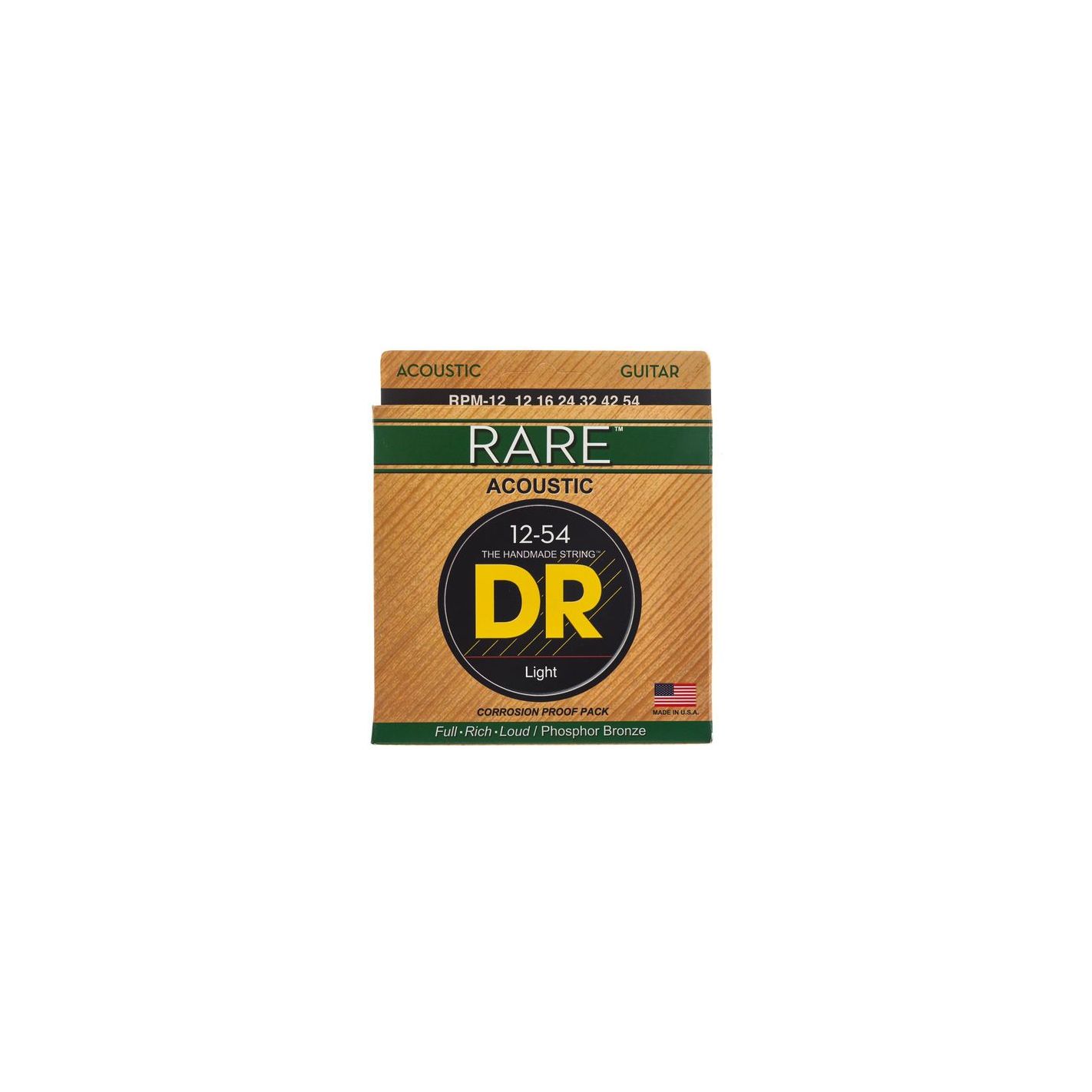 DR STRINGS RARE ACOUSTIC RPM-12