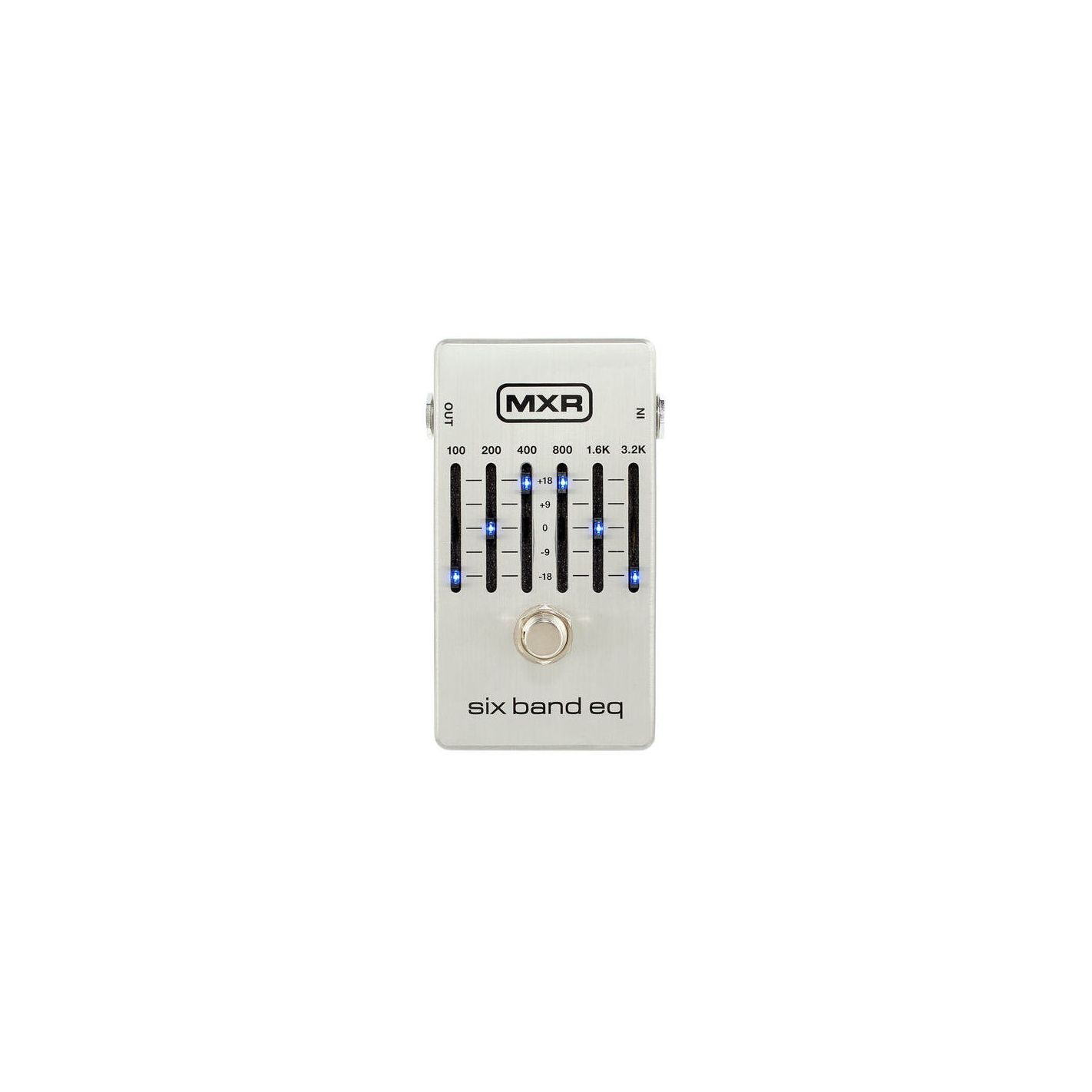 MXR M-109S 6 BAND EQUALIZER SILVER