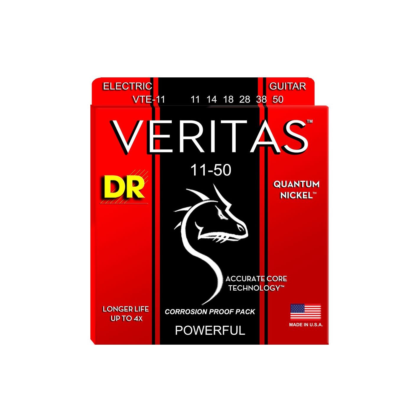 DR STRINGS VERITAS NICKEL ELECTRIC VTE-11