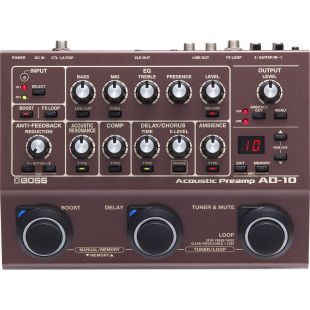 BOSS AD-10 ACOUSTIC PREAMP