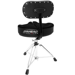 AHEAD SPG-BBR BLACK SPINAL-G THRONE WITH BACK REST
