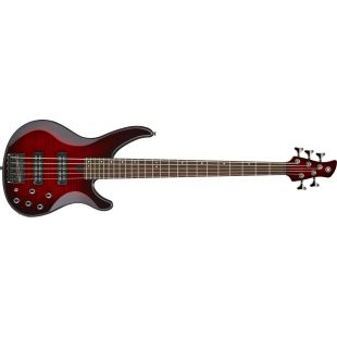YAMAHA TRBX605FM DARK RED BURST