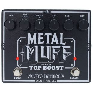 ELECTRO HARMONIX METAL MUFF WITH TOP BOOST