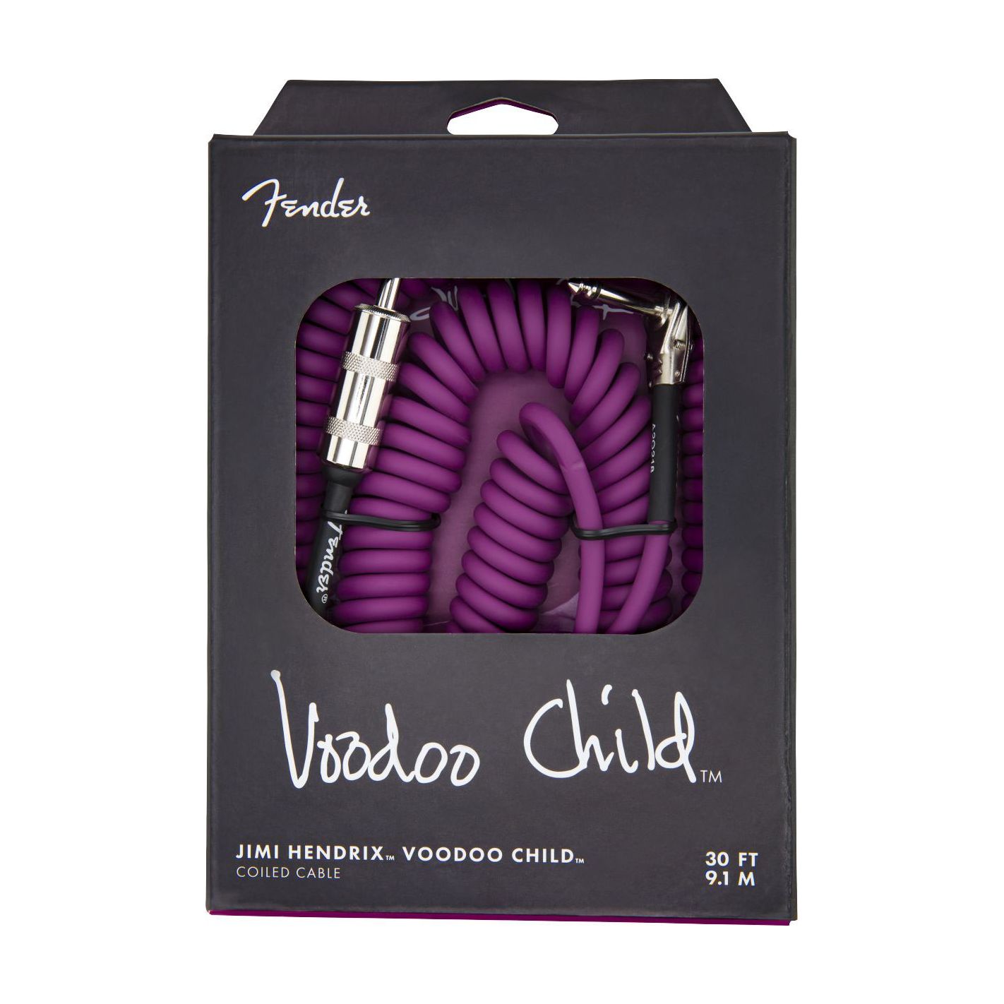 FENDER JIMI HENDRIX VOODOO CHILD CABLE PURPLE 30FT
