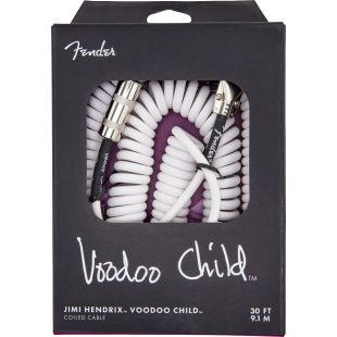 FENDER JIMI HENDRIX VOODOO CHILD CABLE WHITE 30FT