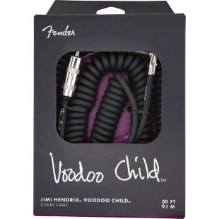 FENDER JIMI HENDRIX VOODOO CHILD CABLE BLACK 30FT