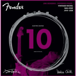 FENDER JIMI HENDRIX VOODOO CHILD BALL END NICKEL 10-38