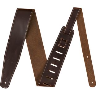 FENDER BROKEN-IN LEATHER STRAP BROWN 2.5