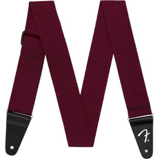 FENDER STRAP MODERN TWEED BLK RED