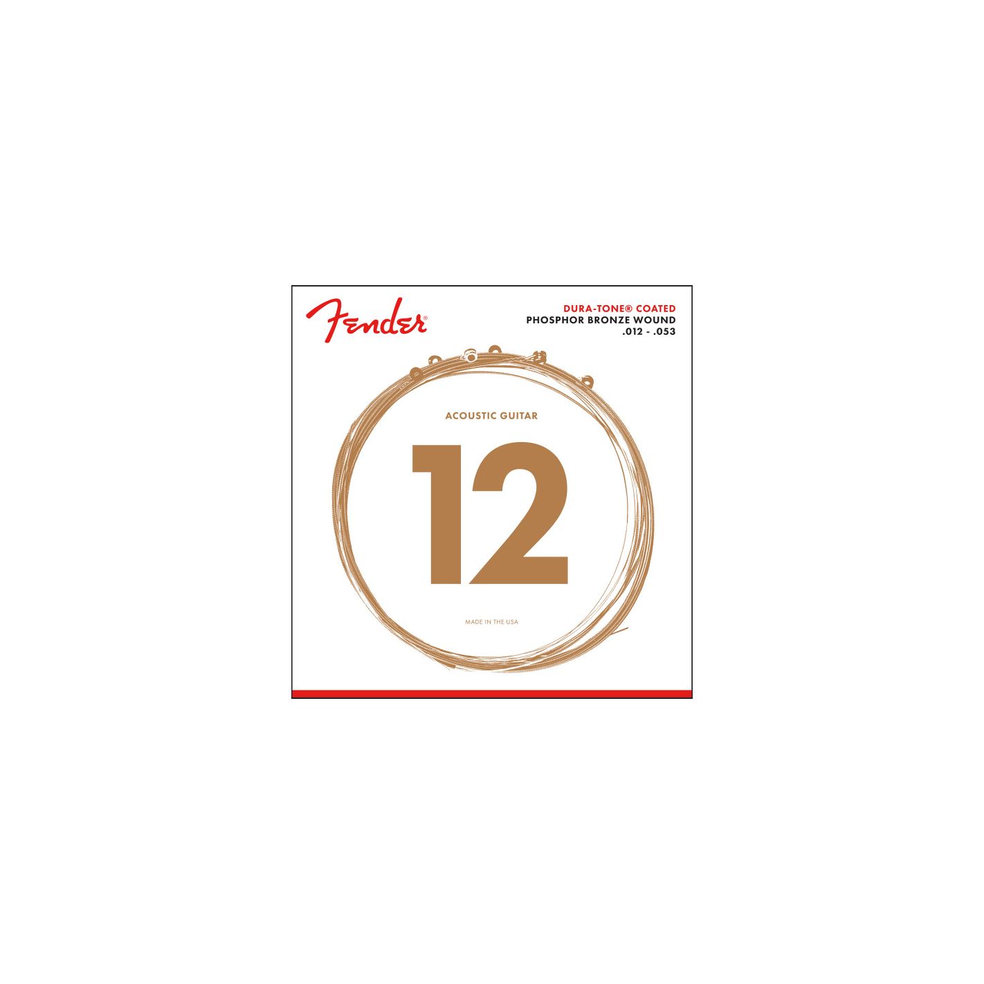 FENDER PHOSPHOR BRONZE COATED 860L