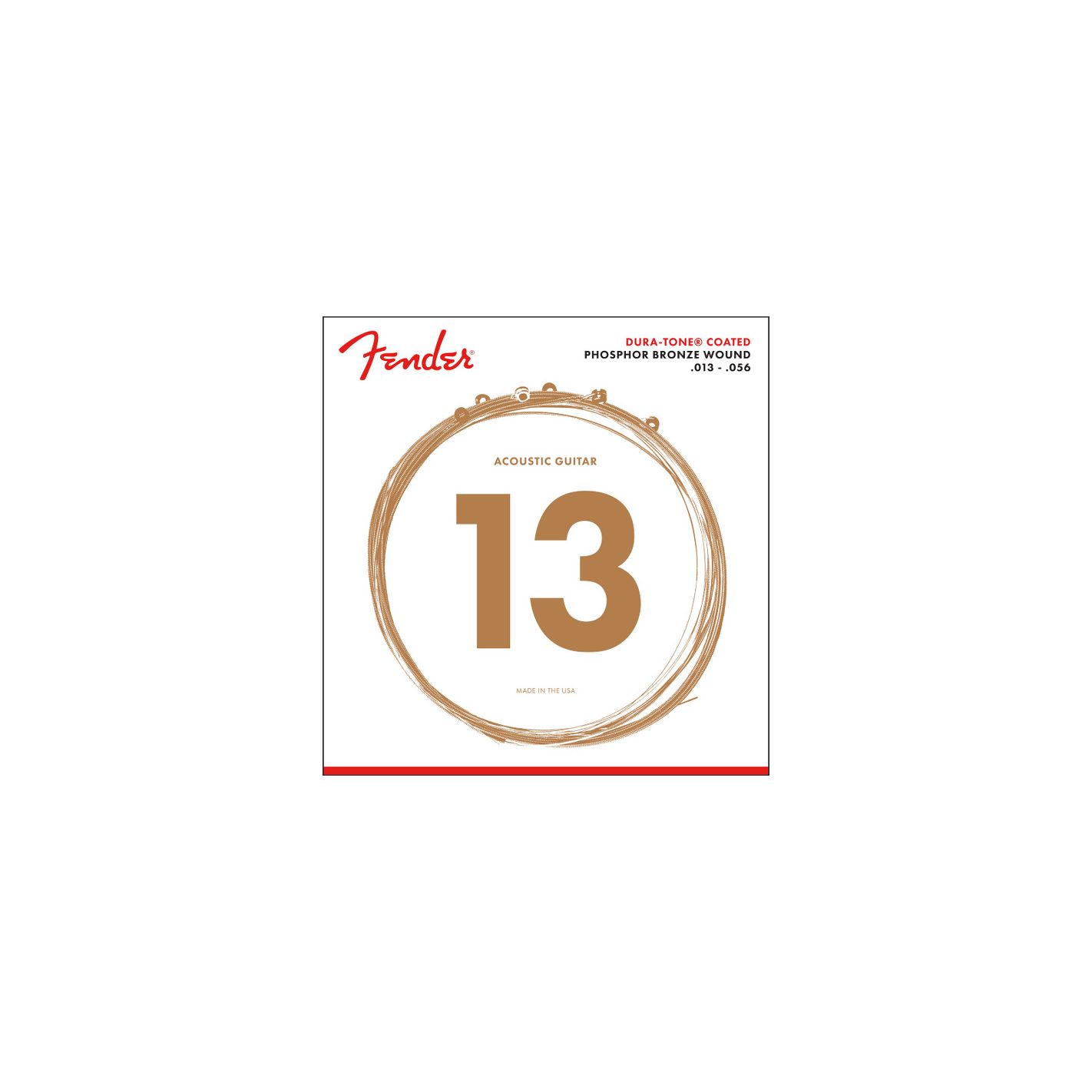 FENDER PHOSPHOR BRONZE COATED 860M