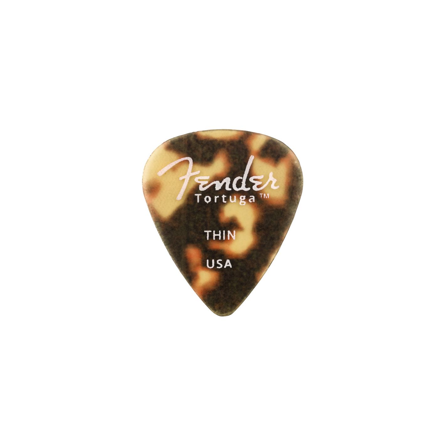 FENDER TORTUGA PICKS 351 THIN 6 PK