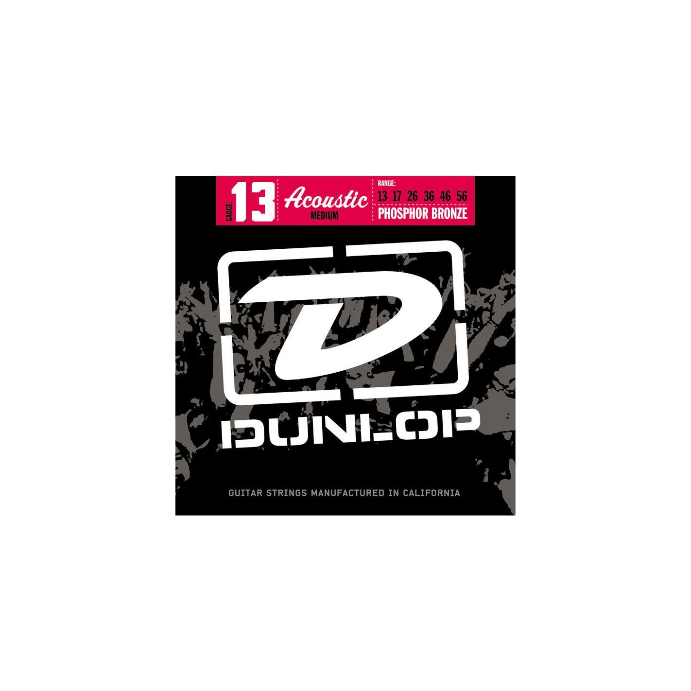 JIM DUNLOP MEDIUM PHOSPHOR BRONCE 13-56