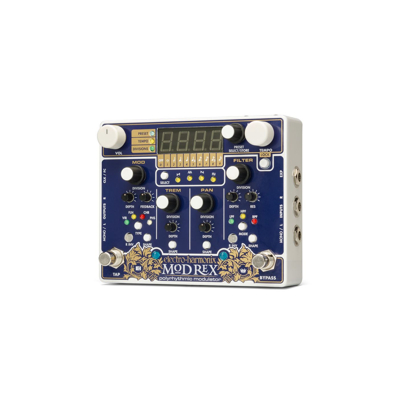 ELECTRO HARMONIX MOD REX POLYRHYTHMIC MODULATOR