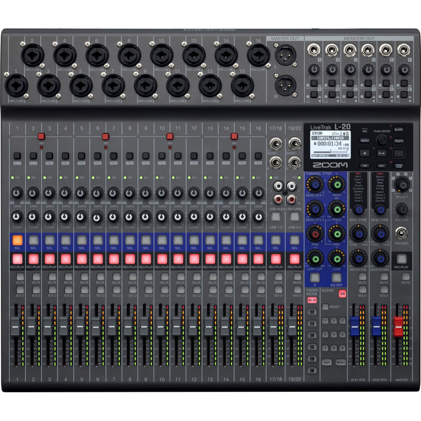 ZOOM LIVETRAK L-20