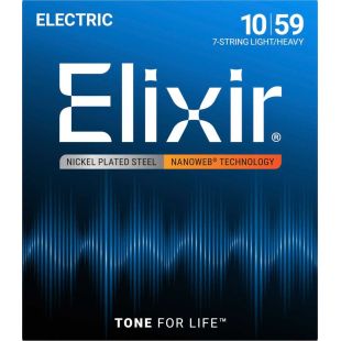 ELIXIR NANOWEB LIGHT HEAVY 7 12074