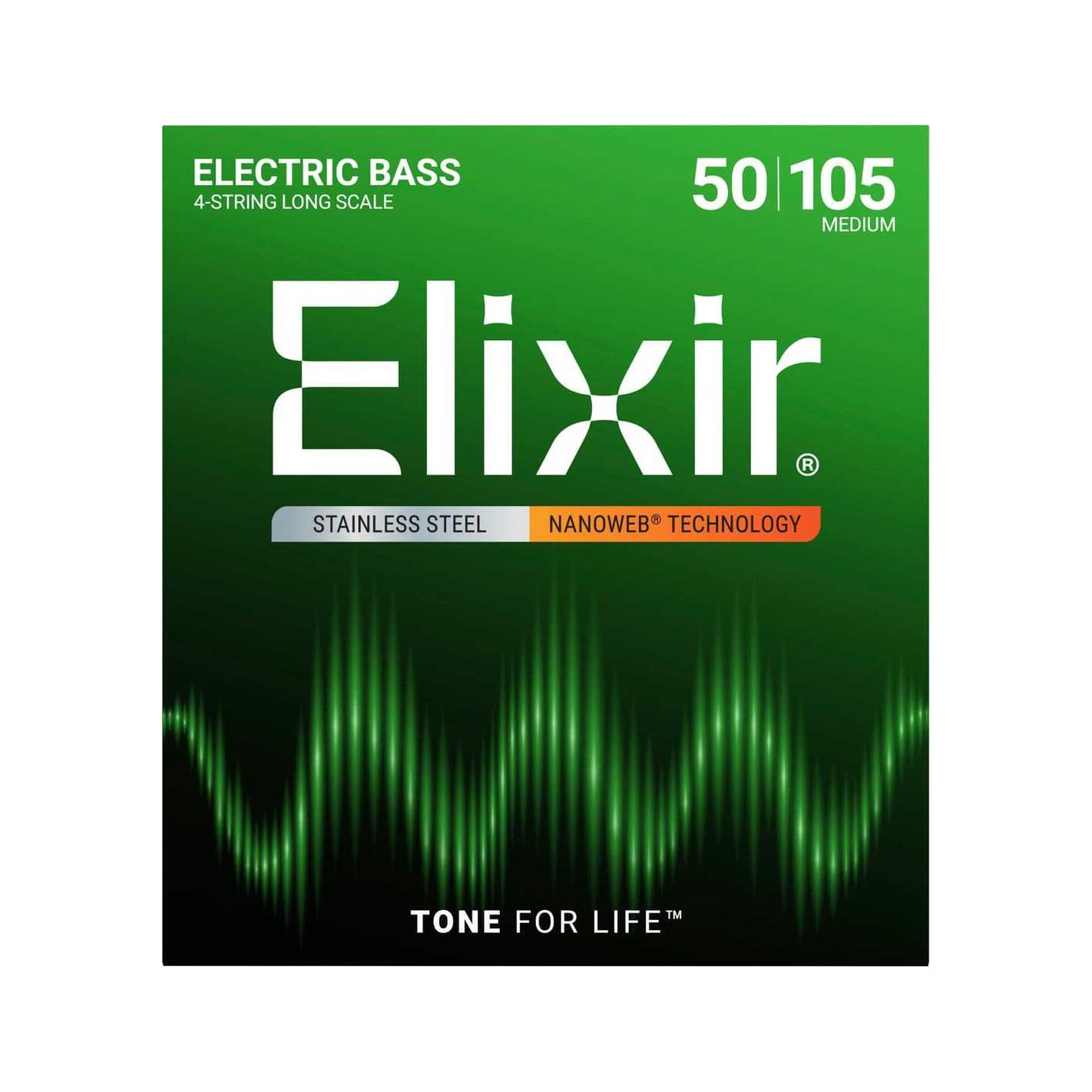 ELIXIR NANOWEB STAINLESS MEDIUM 14702