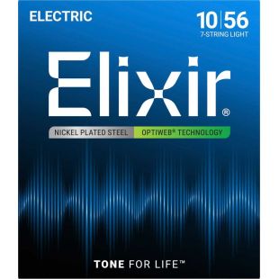 ELIXIR OPTIWEB 7-STRING LIGHT 19057