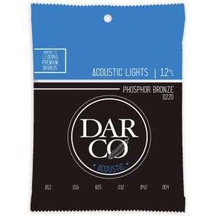 DARCO D220 PHOSPHOR BRONZE ACOUSTIC LIGHTS 12S