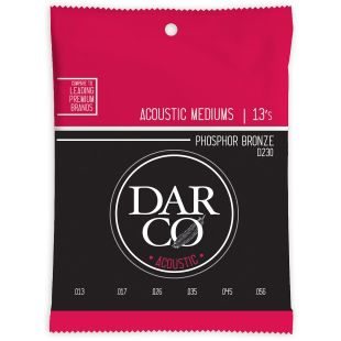DARCO D230 PHOSPHOR BRONZE ACOUSTIC MEDIUMS 13S