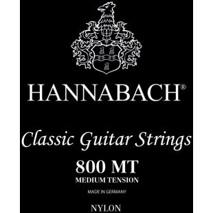 HANNABACH 800MT BLACK MEDIUM TENSION