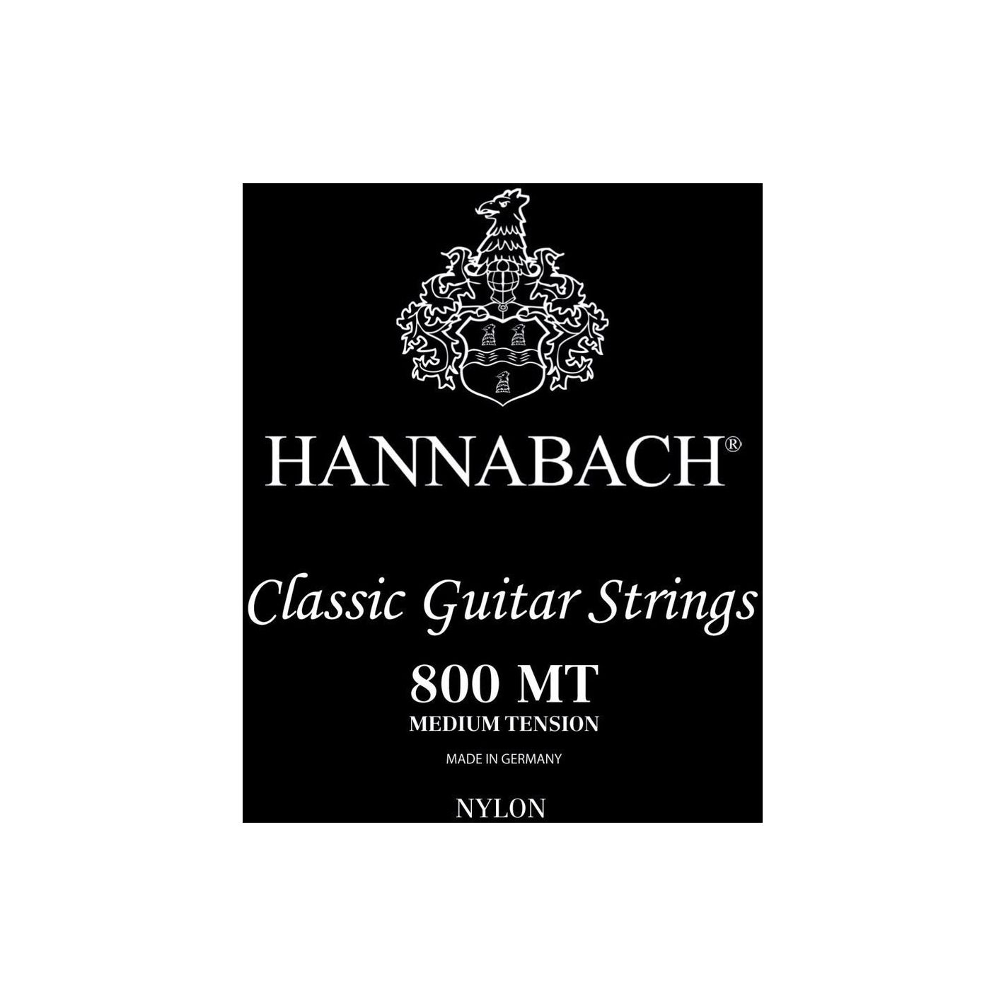 HANNABACH 800MT BLACK MEDIUM TENSION