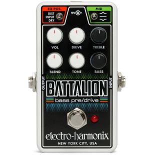 ELECTRO HARMONIX NANO BATTALION BASS PRE-DRIVE