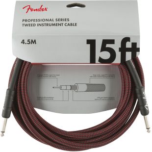 FENDER PROFESSIONAL RECTO 4.5M RED TWEED