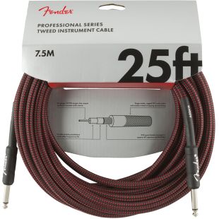 FENDER PROFESSIONAL RECTO 7.5M RED TWEED