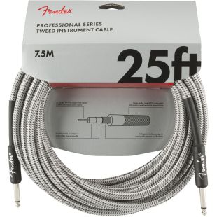 FENDER PROFESSIONAL RECTO 7.5M WHITE TWEED