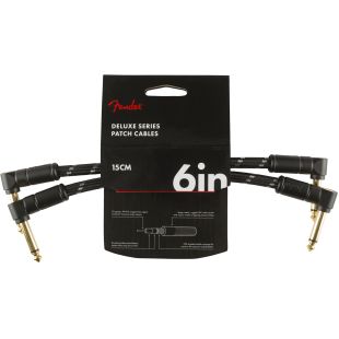 FENDER DELUXE PATCH 15CM BLACK TWEED 2-PACK