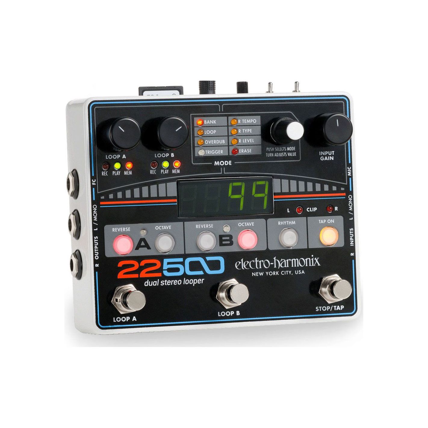 ELECTRO HARMONIX 22500 DUAL STEREO LOOPER