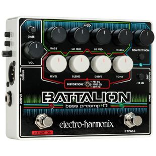 ELECTRO HARMONIX BATTALION BASS PREAMP DI