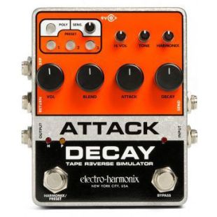 ELECTRO HARMONIX ATTACK DECAY TAPE REVERSE SIMULATOR