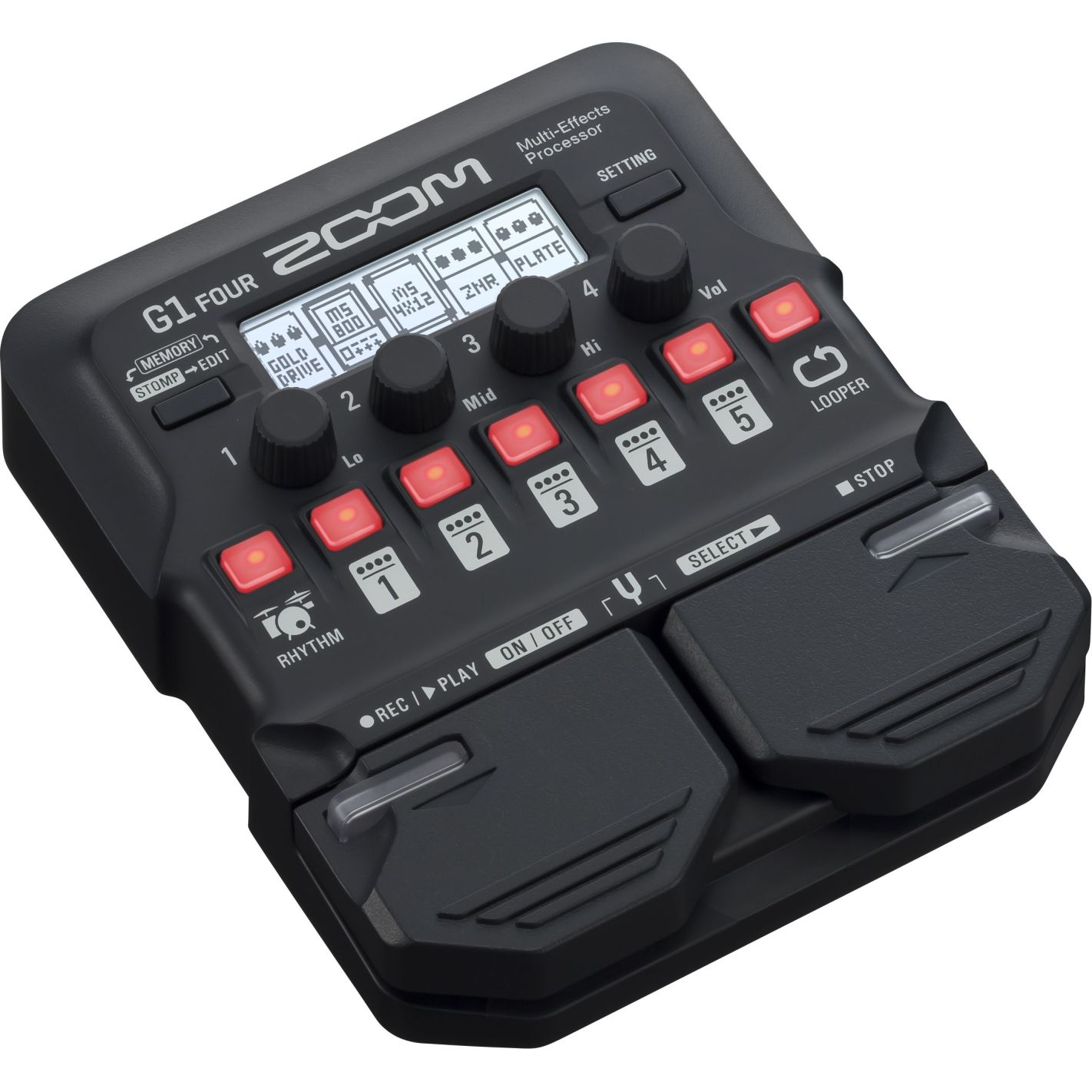 ZOOM G1 FOUR MULTI-EFFECTS PROCESSOR
