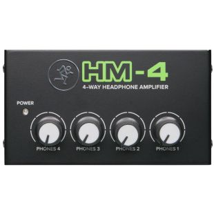 MACKIE HM-4 4-WAY HEADPHONE AMPLIFIER