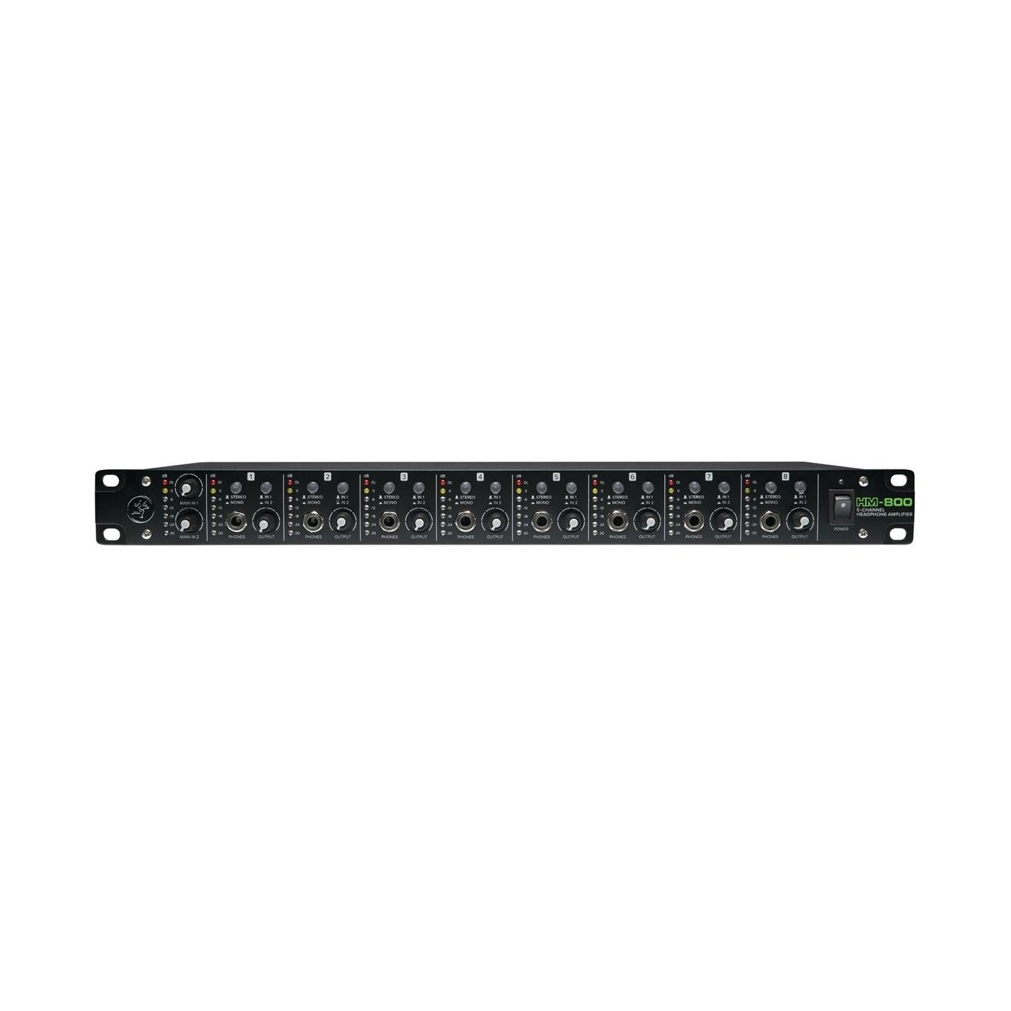 MACKIE HM-800 8-CHANNEL HEADPHONE AMPLIFIER