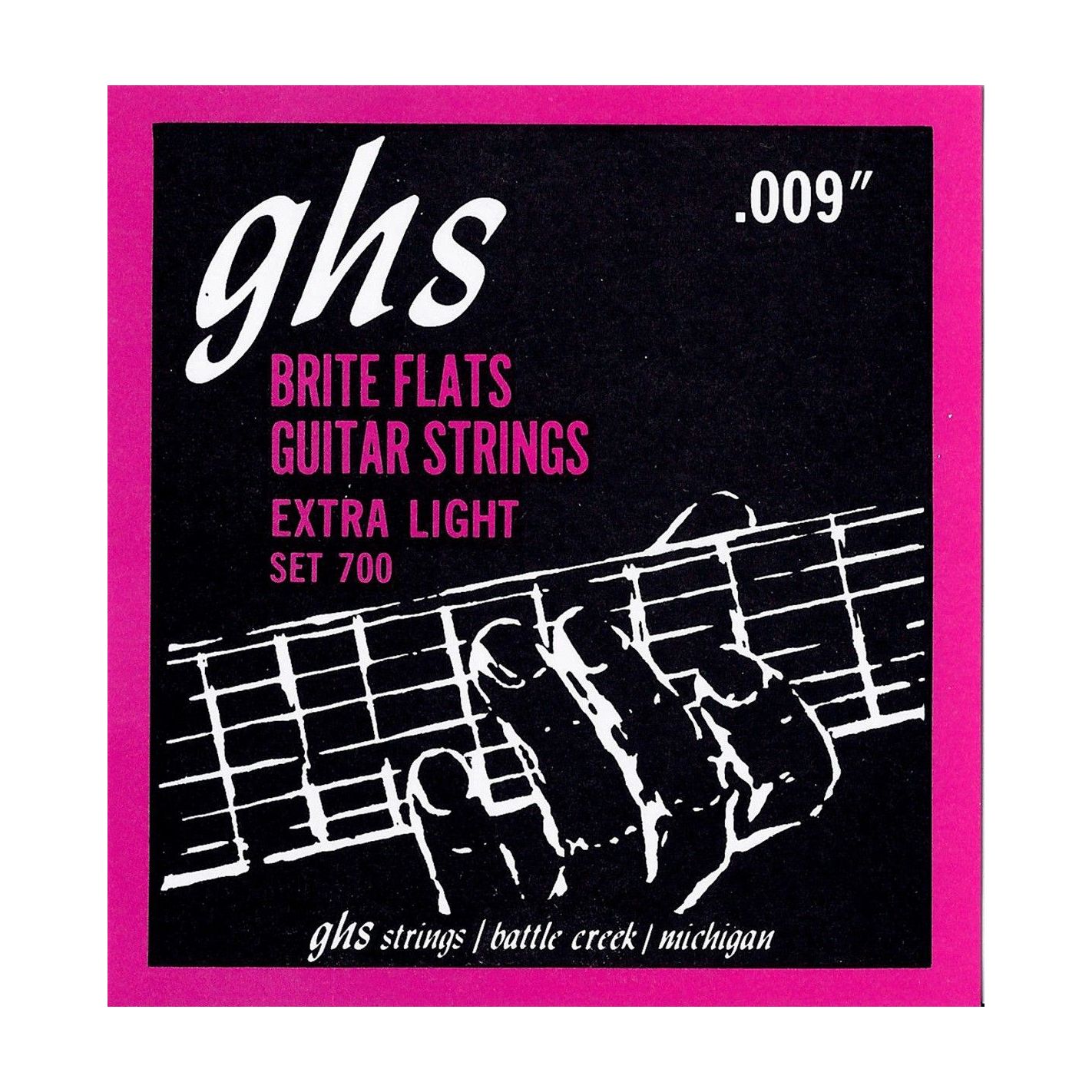 GHS BRITE FLATS EXTRA LIGHT SET 700