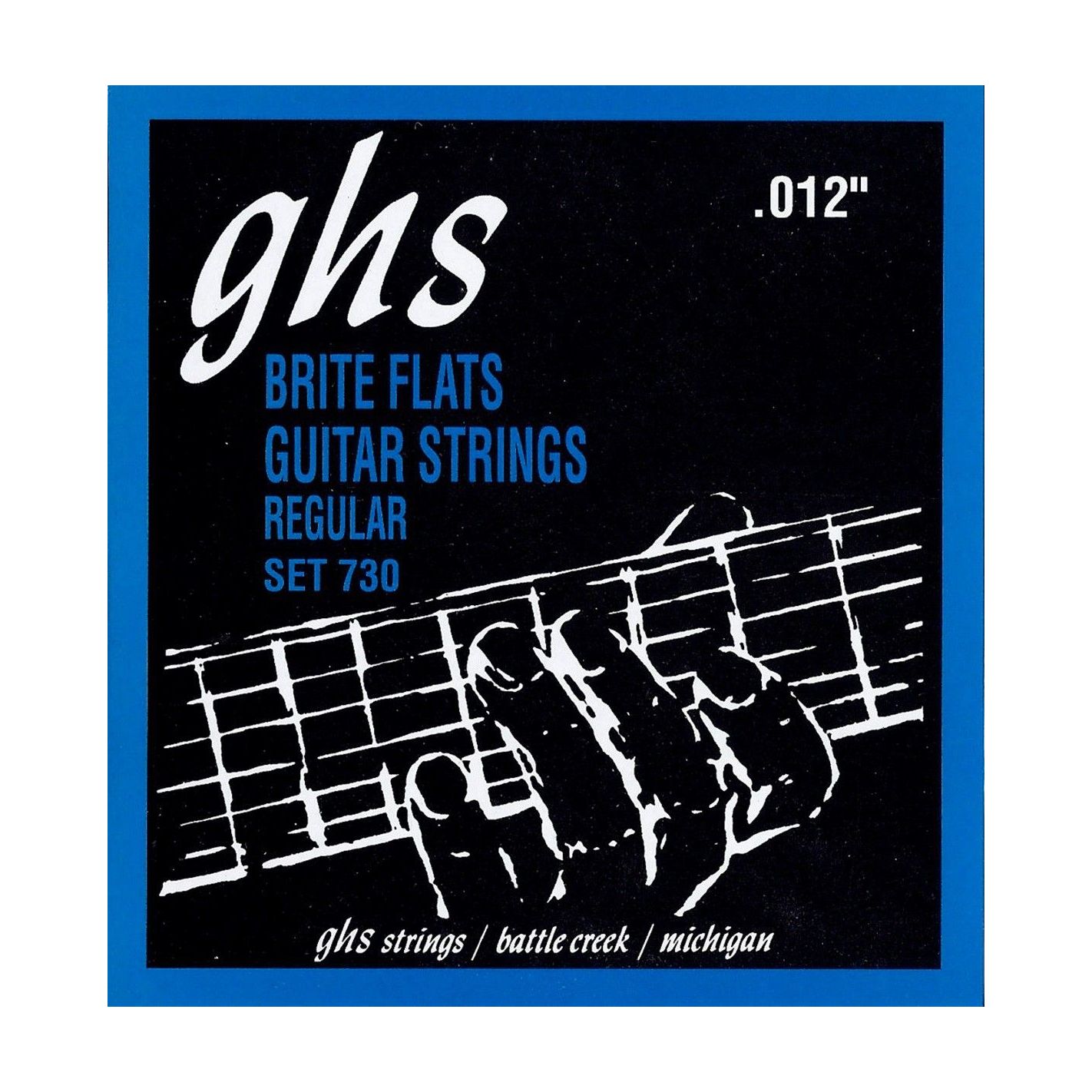 GHS BRITE FLATS REGULAR SET 730