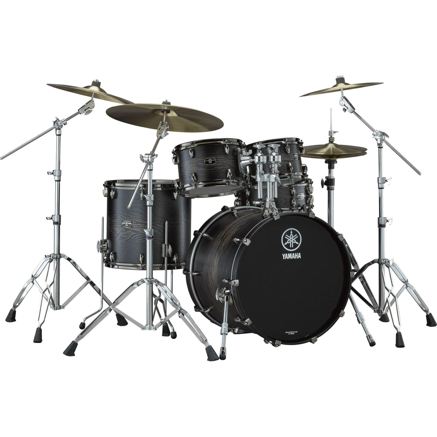 YAMAHA LIVE CUSTOM HYBRID OAK ROCK CHARCOAL SUNBURST