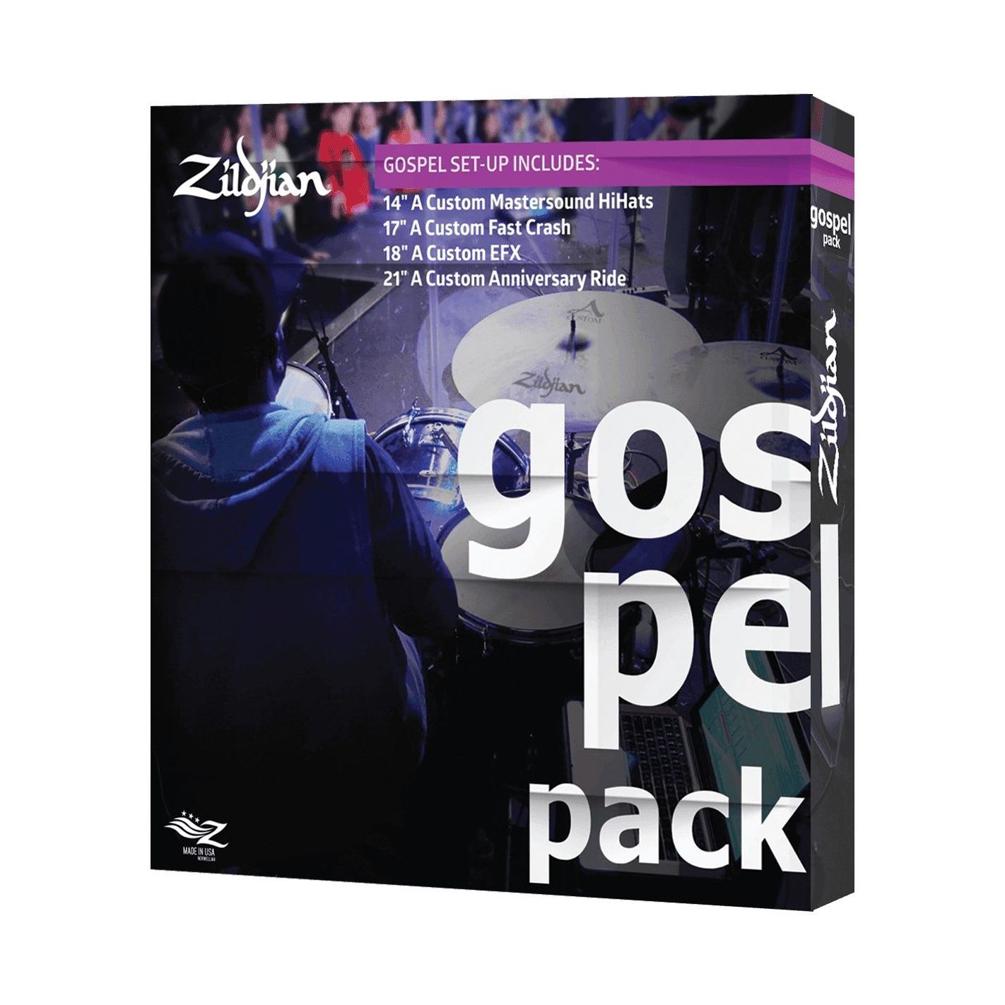 ZILDJIAN A CUSTOM GOSPEL SET
