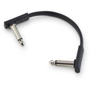 ROCKBOARD FLAT PATCH CABLE BLACK 10 CM