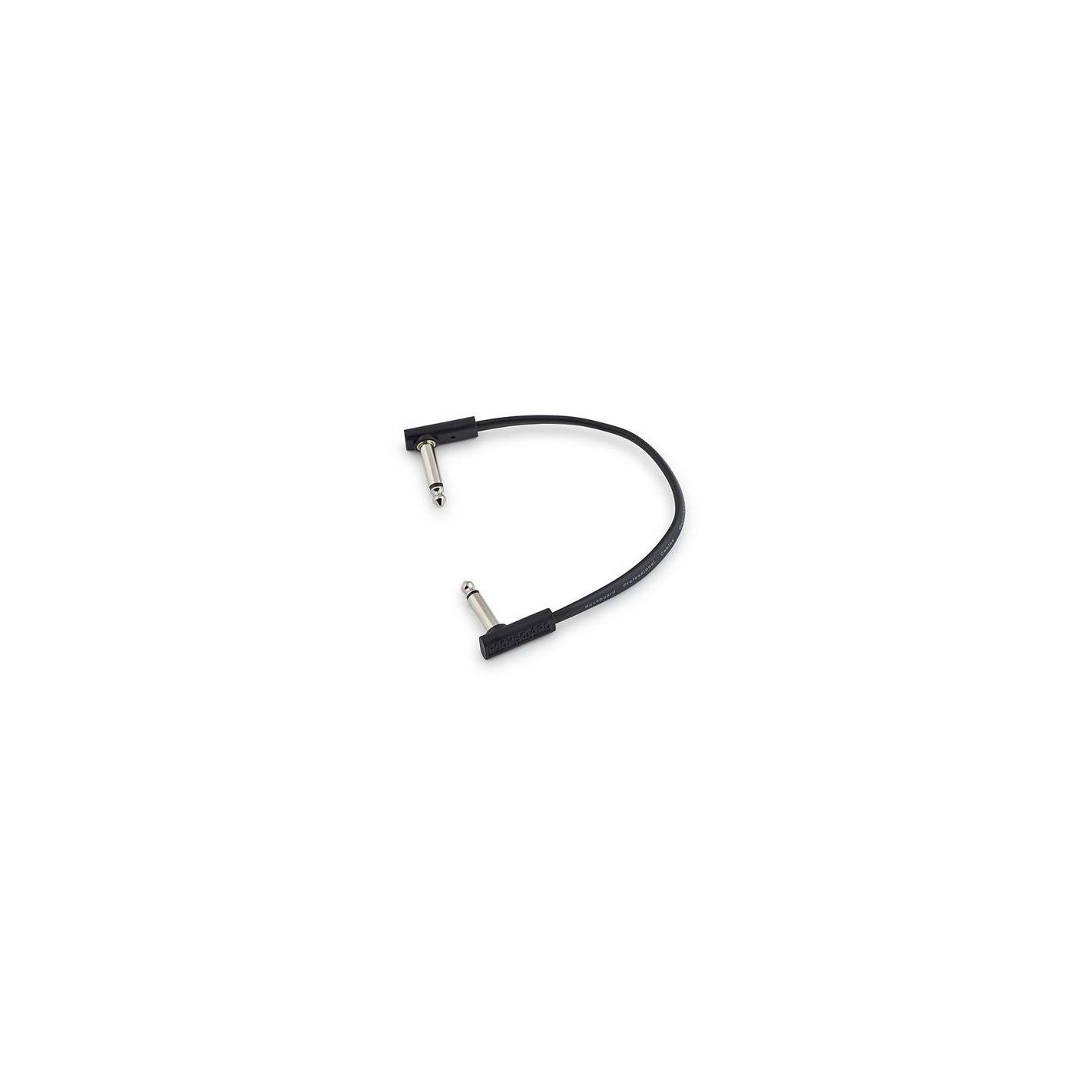 ROCKBOARD FLAT PATCH CABLE BLACK 20 CM