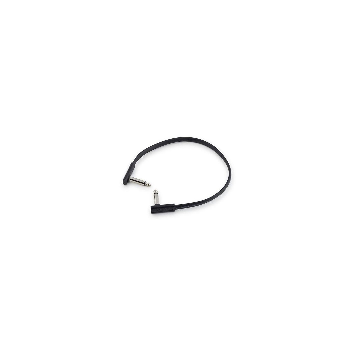 ROCKBOARD FLAT PATCH CABLE BLACK 30 CM
