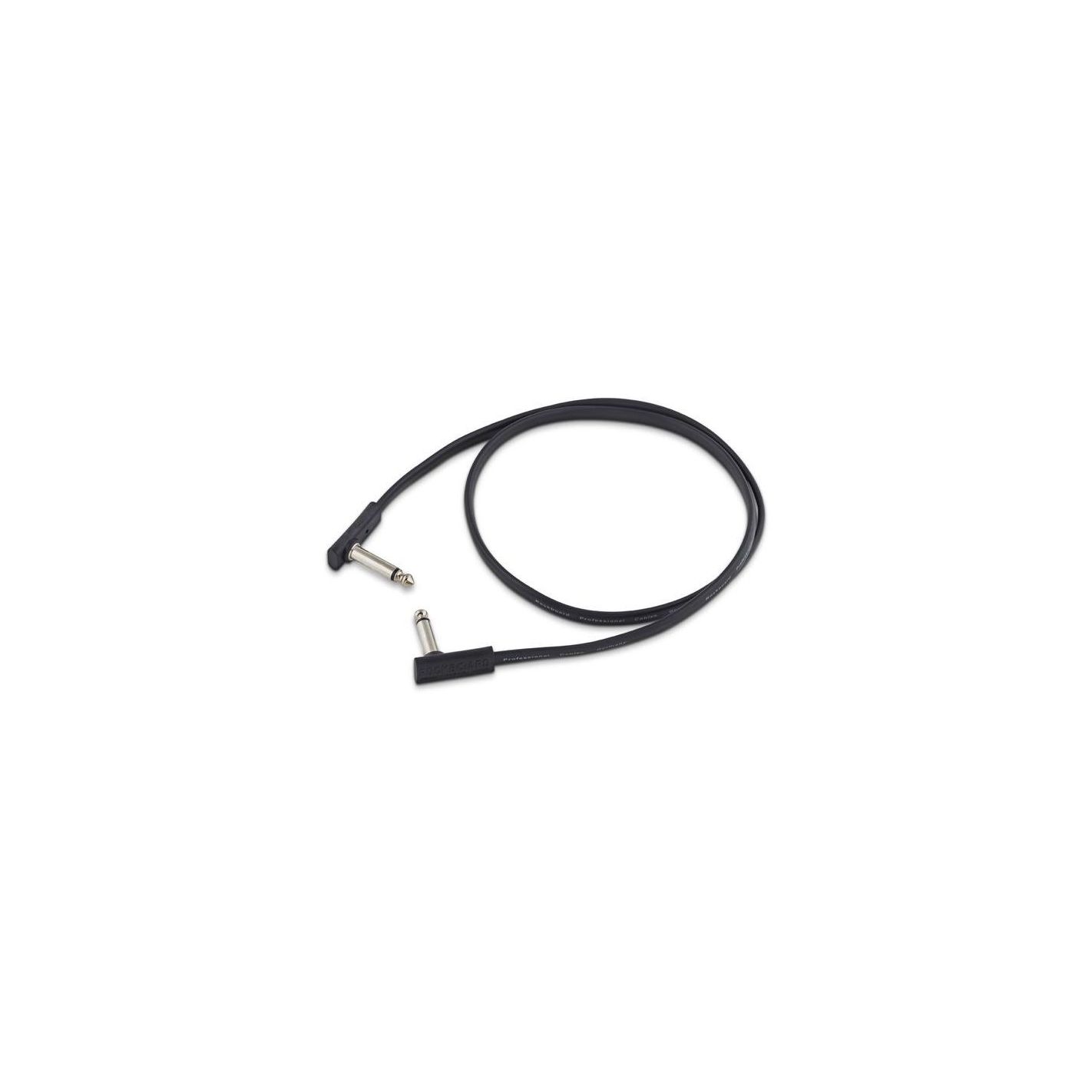 ROCKBOARD FLAT PATCH CABLE BLACK 80 CM