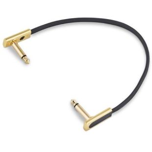 ROCKBOARD FLAT PATCH CABLE GOLD 20 CM