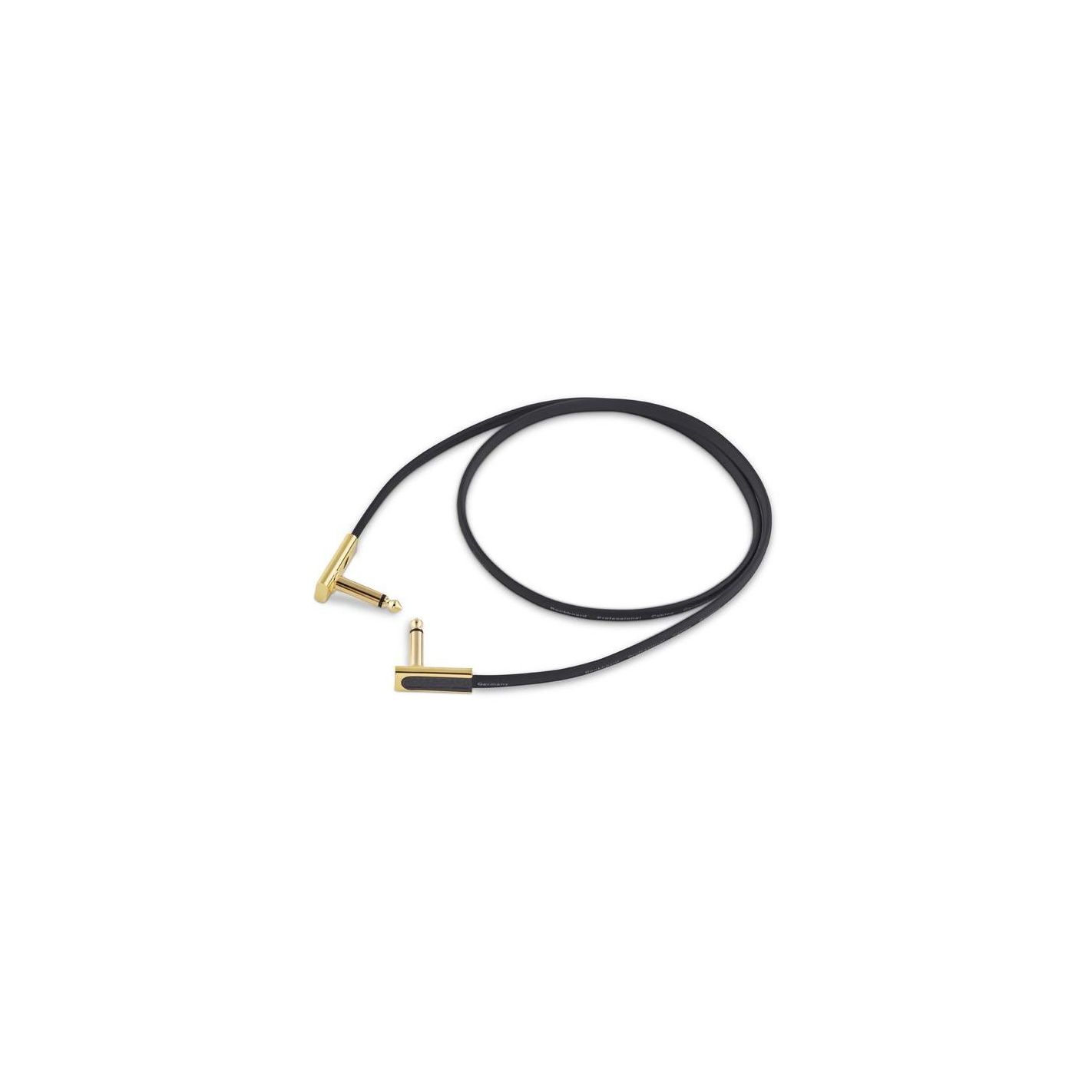 ROCKBOARD FLAT PATCH CABLE GOLD 80 CM