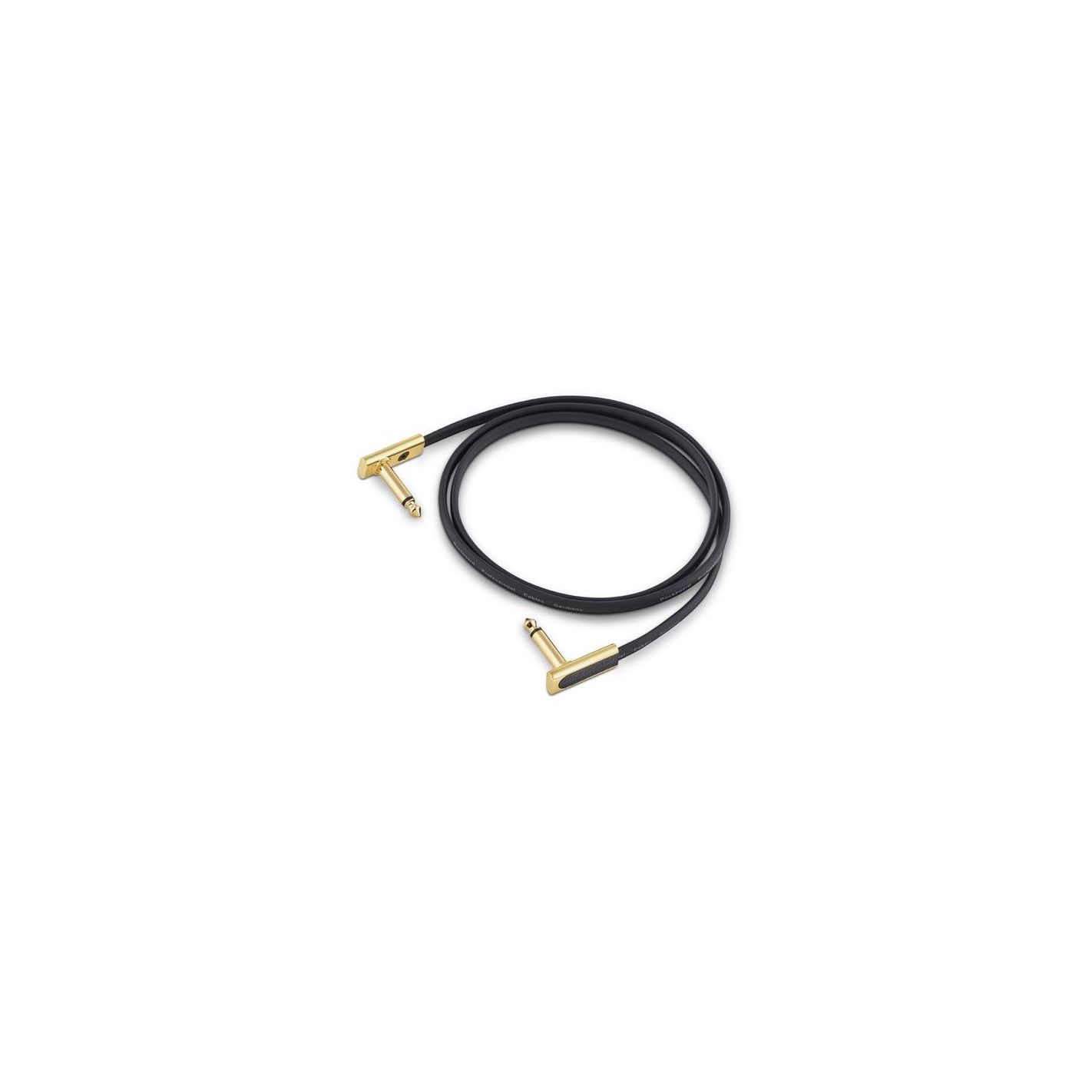 ROCKBOARD FLAT PATCH CABLE GOLD 100 CM