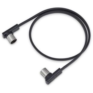 ROCKBOARD FLAT MIDI CABLE 60 CM BLACK